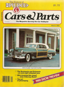 CARS & PARTS 1980 MAR - 50 CHRYSLER T-C, TOYOTA 2000GT, JEEPSTER, REEVES